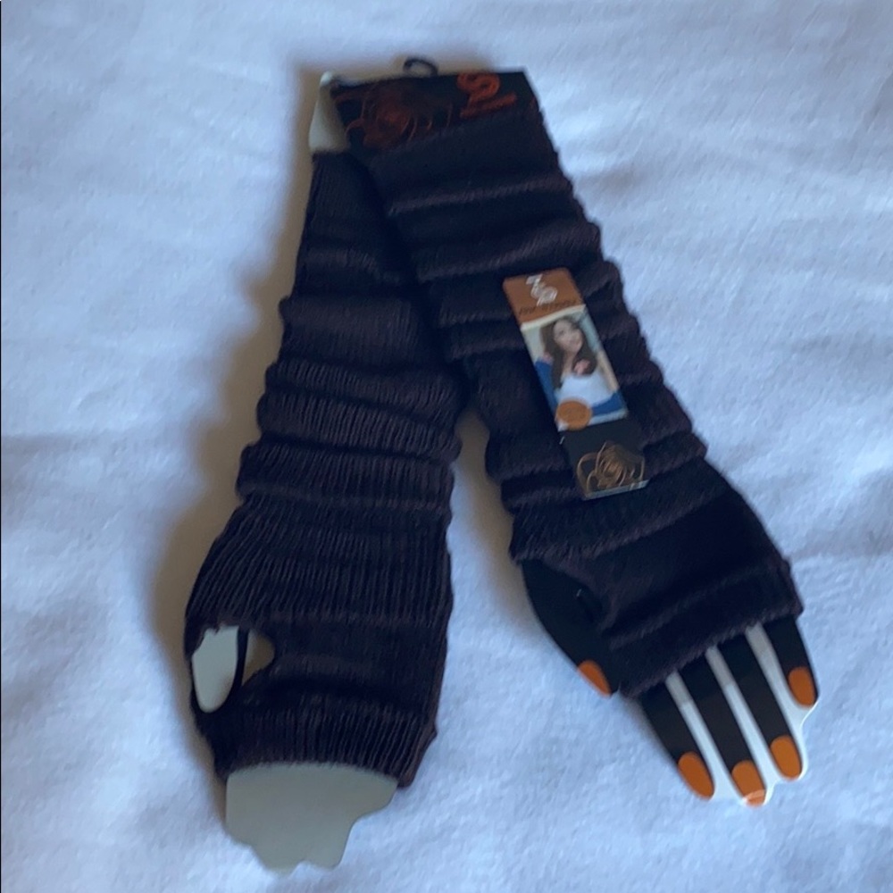 SALE 2/$27 2/$37 BROWN Stretchy Comfy Arm Warmers